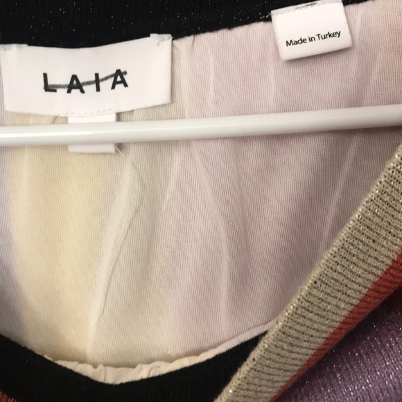 Anthropologie Laia shimmer striped skirt small new - Picture 4 of 4